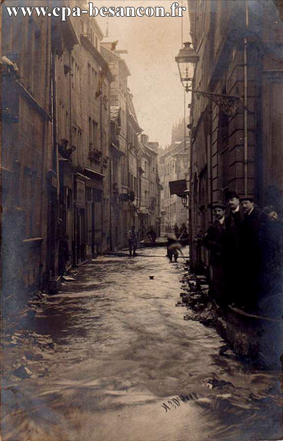BESANÇON - Rue Claude Pouillet - Inondations de 1910